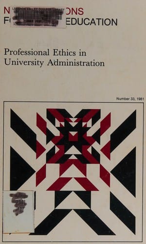 Professional ethics in university administration
