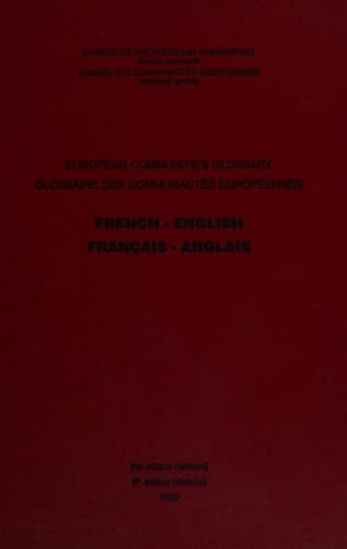 European Communities glossary