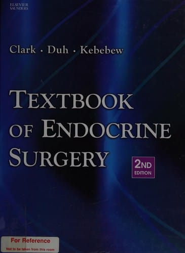 Textbook of endocrine surgery