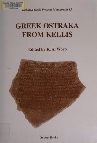 Greek ostraka from Kellis