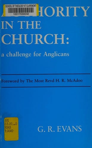 Authority in the church challenge for Anglicans