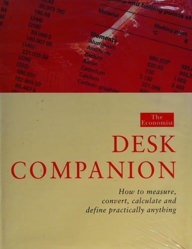 The Economist desk companion