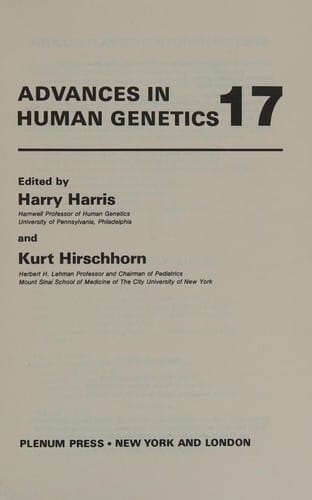 Advances in human genetics