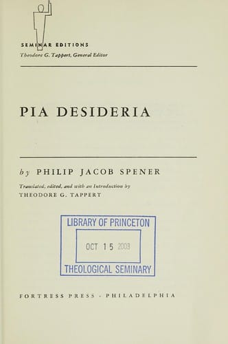 Pia desideria