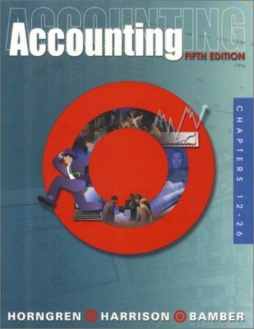 Accounting, Chapters 1-25