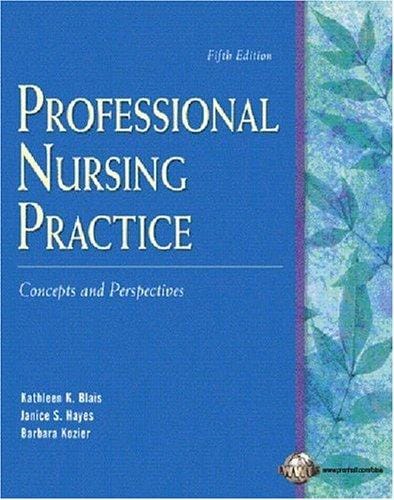 Professional nursing practice : concepts and perspectives