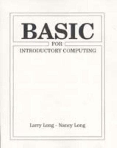 BASIC for introductory computing