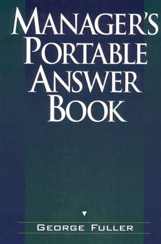 Manager's portable answer book
