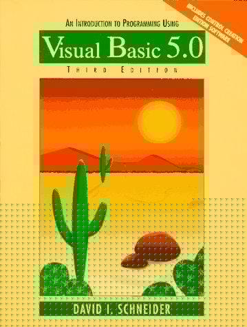 An introduction to programming using Visual Basic 5.0