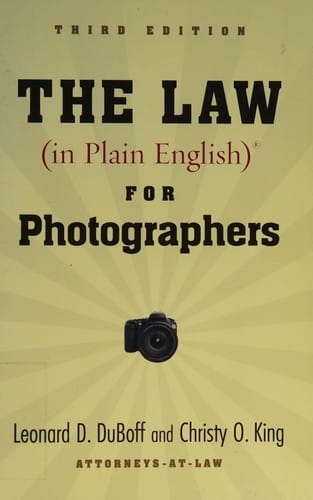 The law (in plain English)(r) for photographers