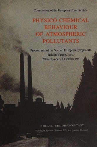 Physico-chemical behaviour of atmospheric pollutants