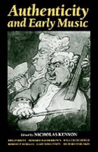 Authenticity and early music