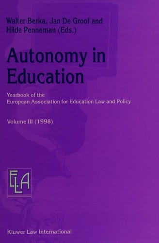 Autonomy in education