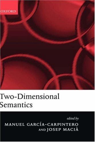 Two-dimensional semantics