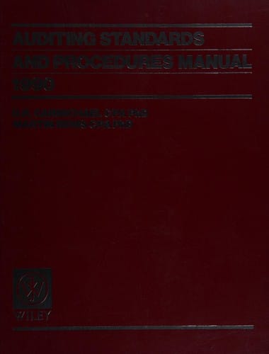 Auditing standards and procedures manual