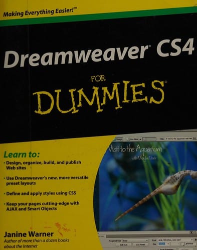 Dreamweaver CS4 for dummies