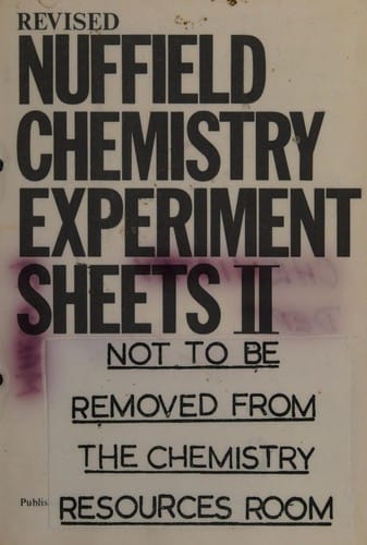 Revised Nuffield Chemistry