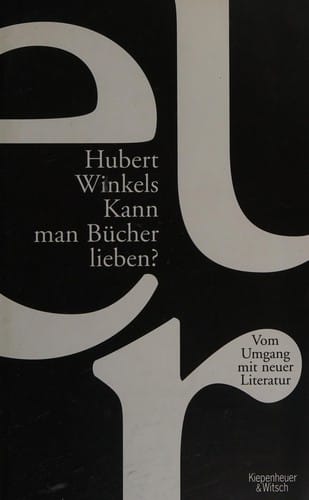 Kann man Bücher lieben?