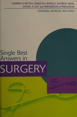 Single best answers in surgery