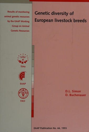 Genetic diversity of European livestock breeds