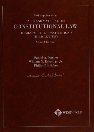 Constitutional Law, Themes for the Constitution's Third Century