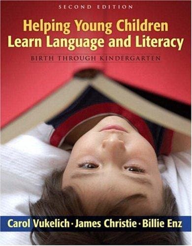 Helping Young Children Learn Language and Literacy