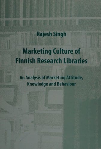 Marketing culture of Finnish research libraries