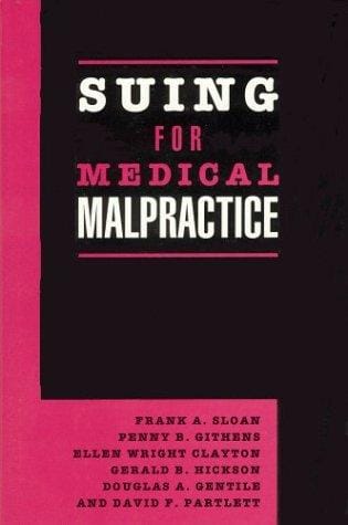 Suing for medical malpractice