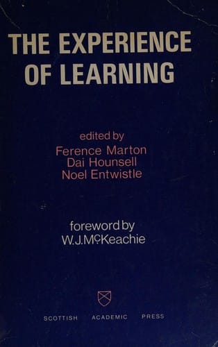 The Experience of learning