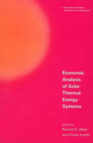 Economic analysis of solar thermal energysystems
