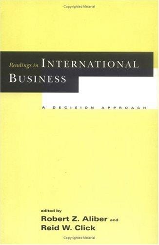 Readings in international business