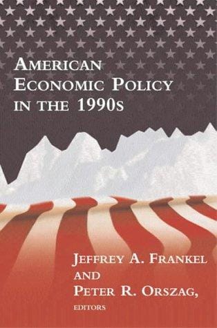 American economic policy in the 1990s