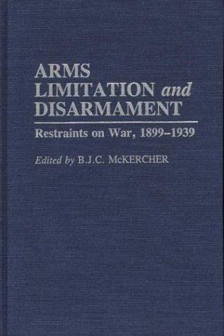Arms limitation and disarmament