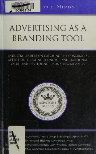 Advertising as a branding tool