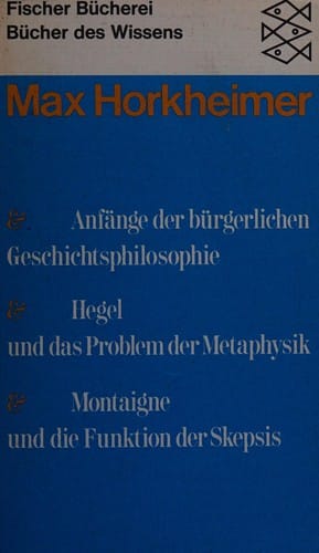 Anfa nge der bu rgerlichen Geschichtsphilosophie