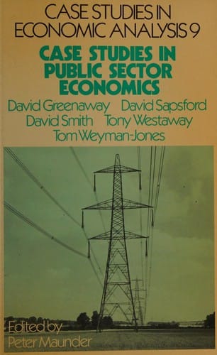 Case studies in public sector economics
