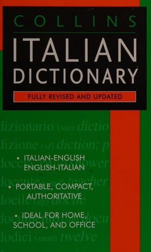 Collins Italian dictionary