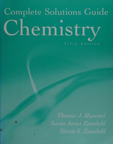 Complete Solutions Guide for Chemistry