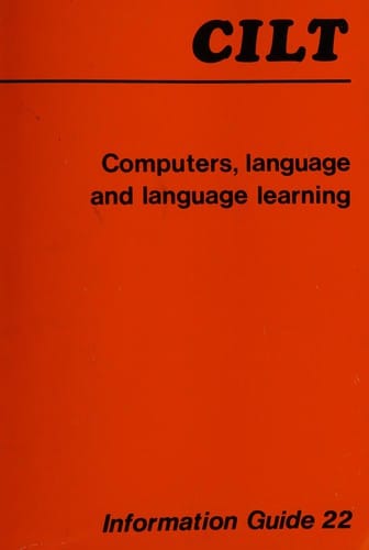 Computers, language and language learning