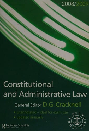 Constitutional and administrative law