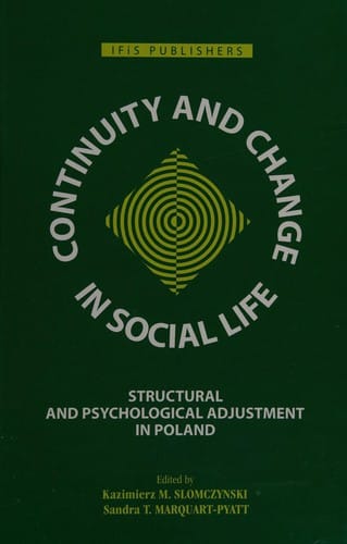 Continuity and change in social life