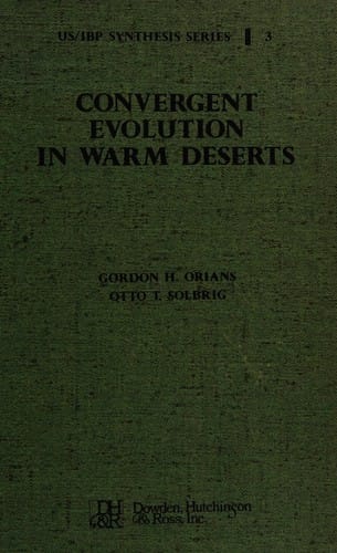 Convergent evolution in warm deserts