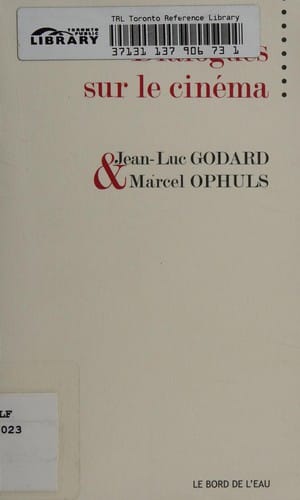 Dialogues sur le cinéma