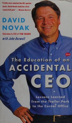 The education of an accidental CEO