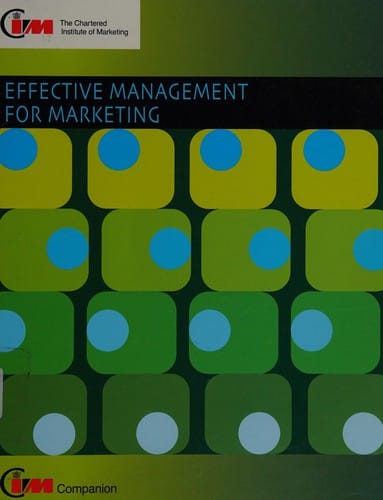 Effective management for marketing
