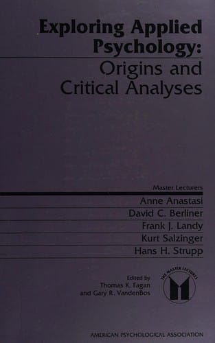 Exploring applied psychology
