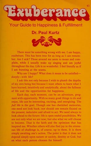 Exuberance - Your Guide to Happiness & Fulfillment