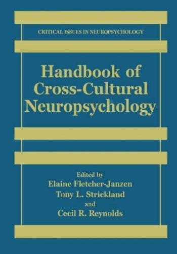 Handbook of cross-cultural neuropsychology