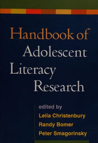 Handbook of adolescent literacy research