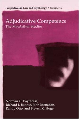 Adjudicative competence